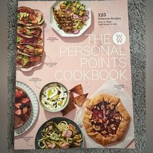 Personal Points Cookbook with Pink Cover